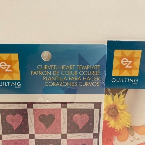 4 Simplicity EZ Quilting Template Stencils Fabric Paper Crafts Scrapbook - Picture 9 of 13